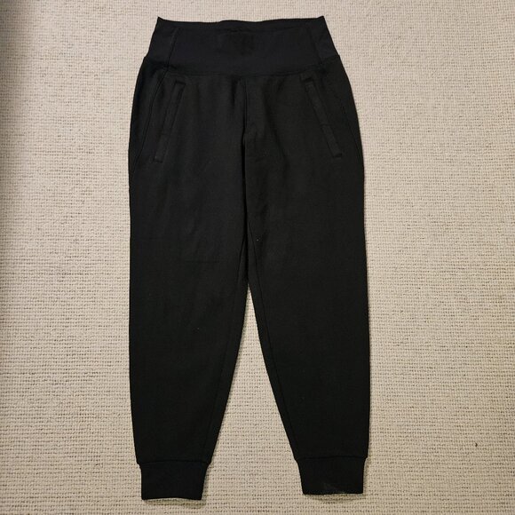 Athleta Unstoppable Jogger Pants Black SP Small Petite Pockets Casual Athleisure - Picture 2 of 10